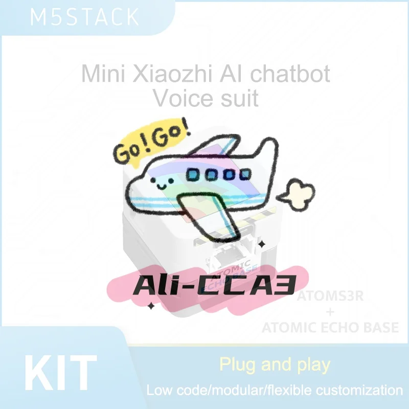 

1 Set M5Stack AtomS3R AI Chatbot Xiaozhi AI Voice Assistant Kit ESP32S3 AI Voice Assistant Kit ESP32S3