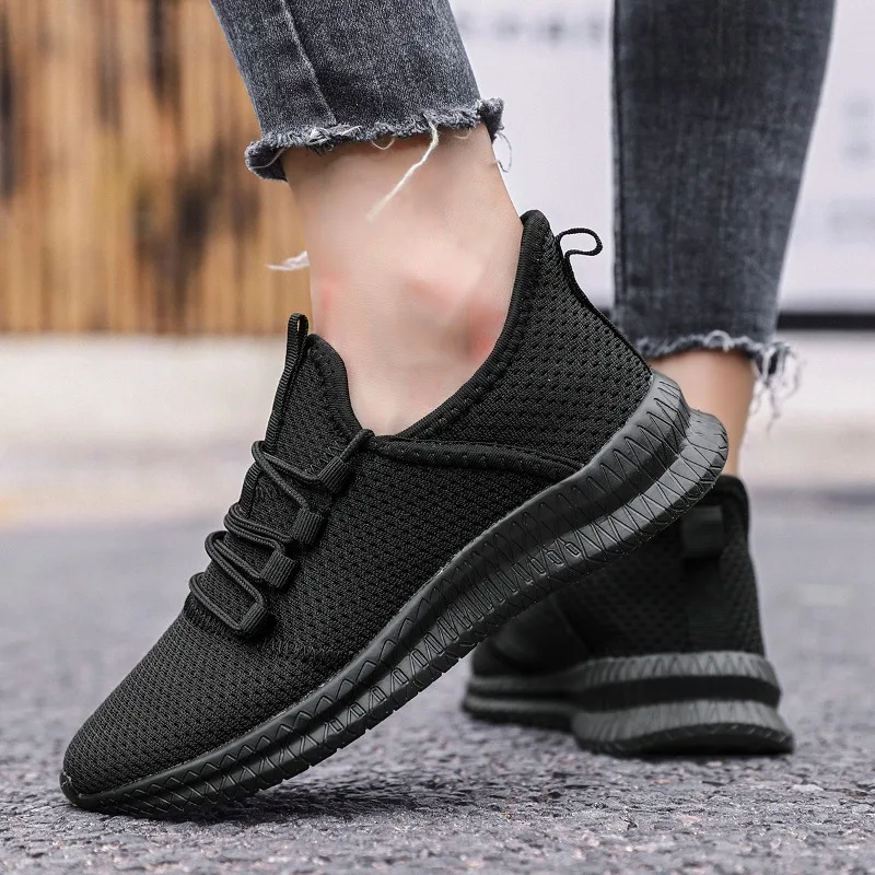 

Дышащие женские кроссовки, легкие женские повседневные кроссовки, противоскользящая и износостойкая вулканизированная обувь, размер 36-42