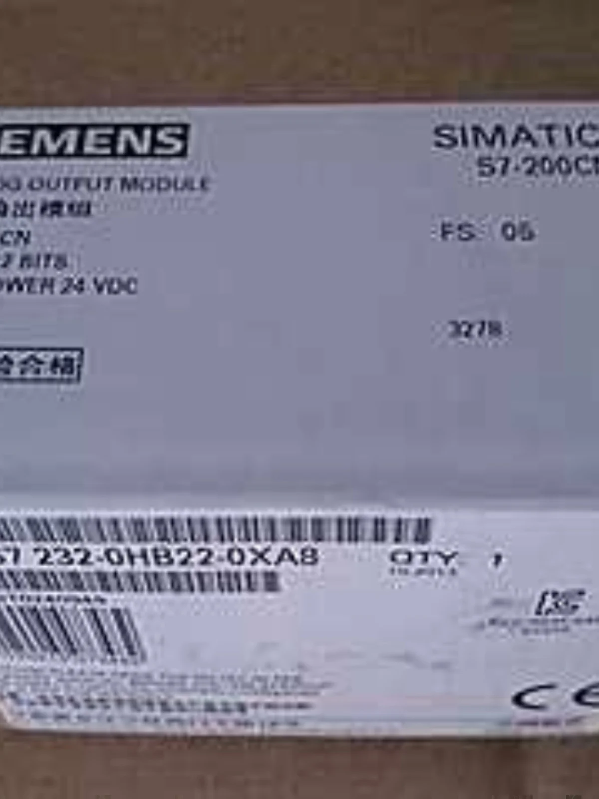 EM232CN Module 6ES7 232-0HB22-0XA8/0XA0 Spot 6ES7232-OHB22-OXAO