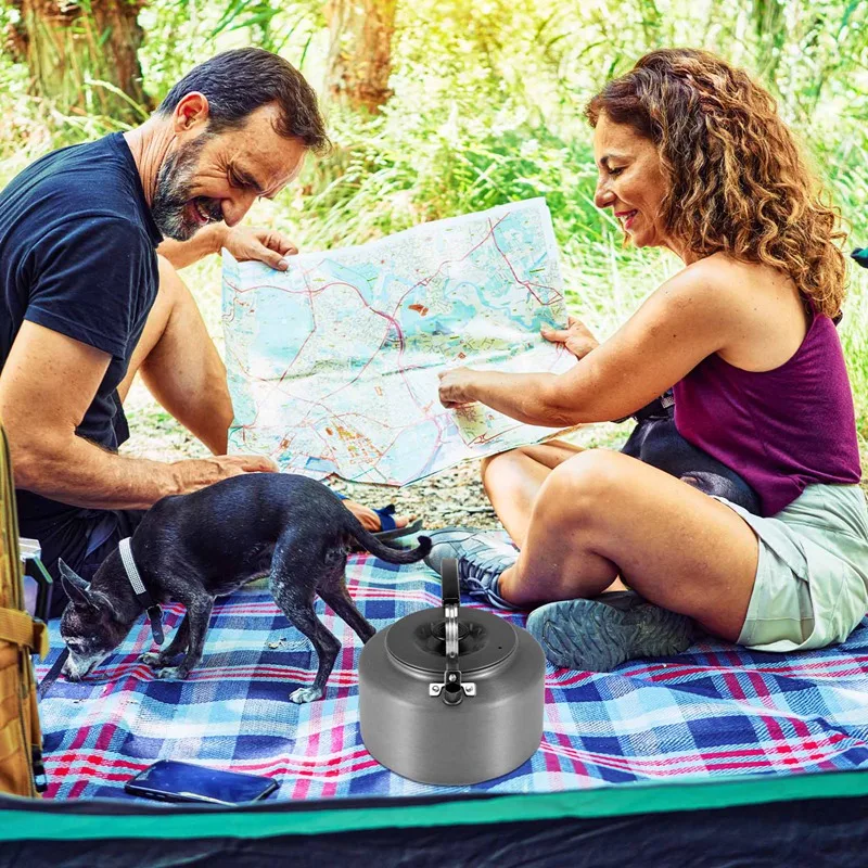 Camping Kettle 2.0L Open Campfire Coffee Tea Pot Fast Heating Outdoor Gear Great For Boiling Water Ultralight Portable