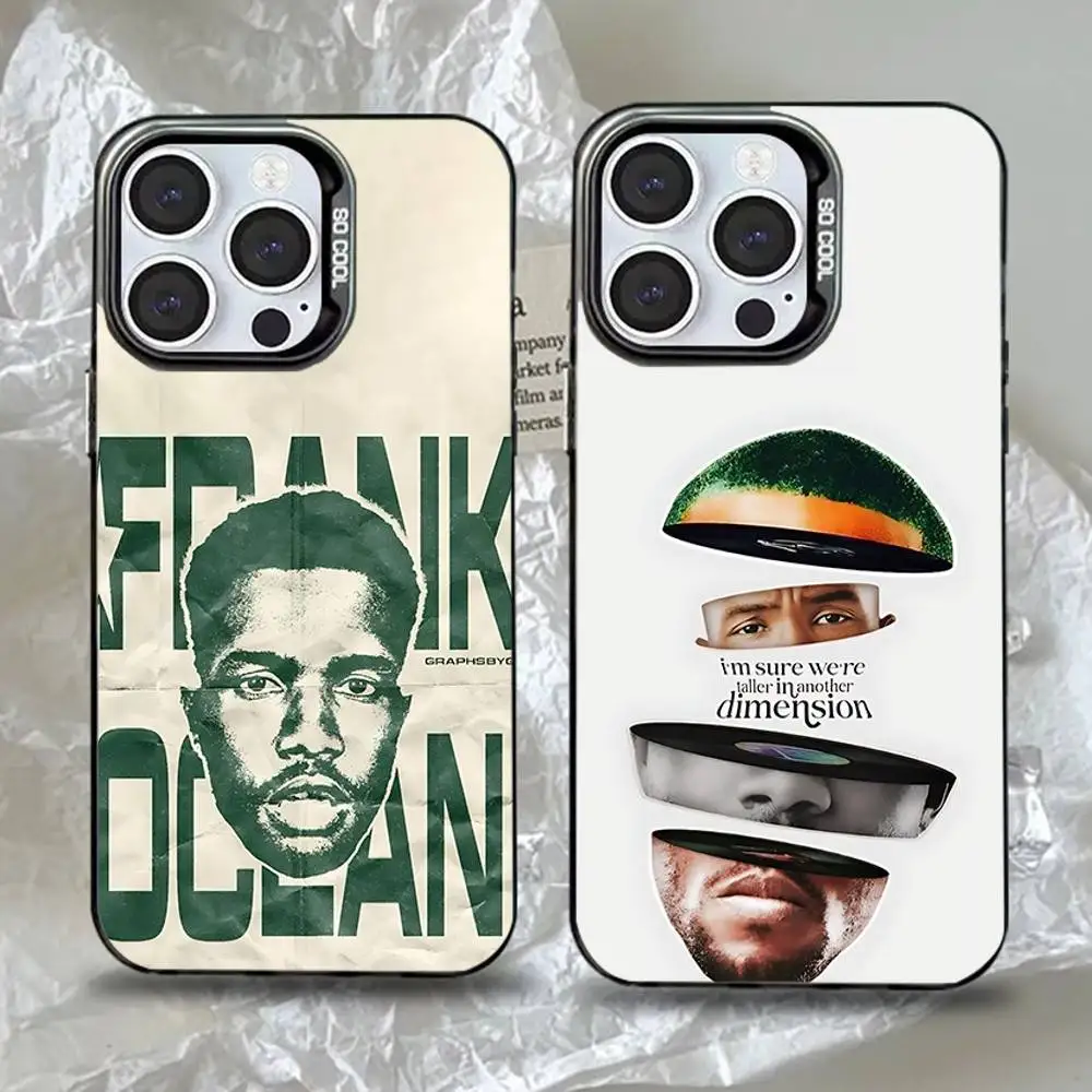 

F-Frank Ocean Blond Phone Case For iPhone 17,16,15,14,13,12,11,Pro,XS,Max,Plus,Mini,SE4,E Black Matte Shockproof Cover
