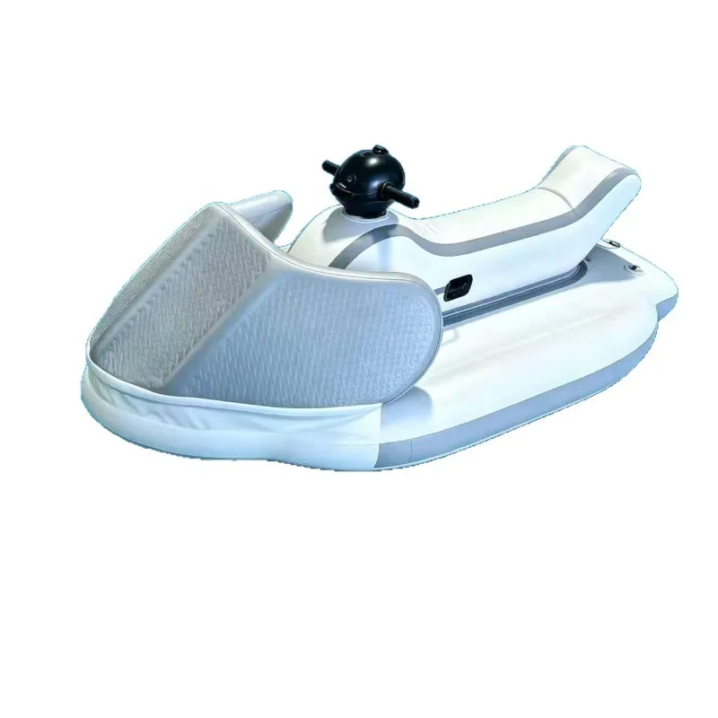 Water inflatable motorboat, electric wire drawing material thickened wear-resistant buoyancy underwater propulsion