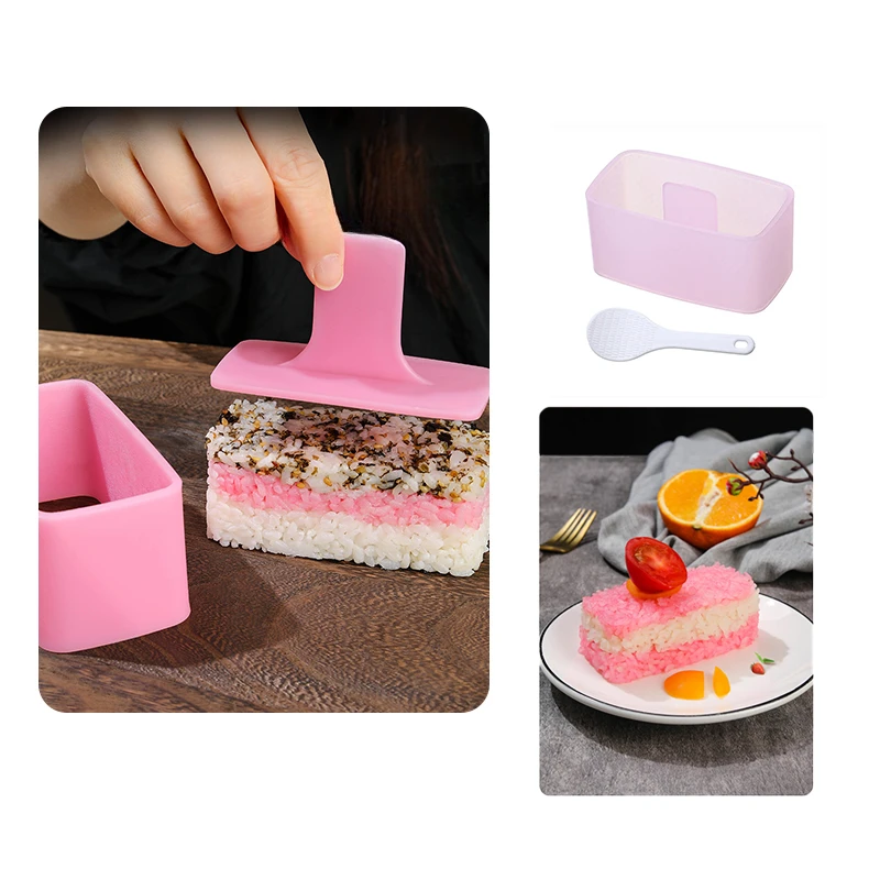 DIY Искусственные суши, прямоугольный многослойный рисовый шар, детский вспомогательный пищевой инструмент, сэндвич, меллейка