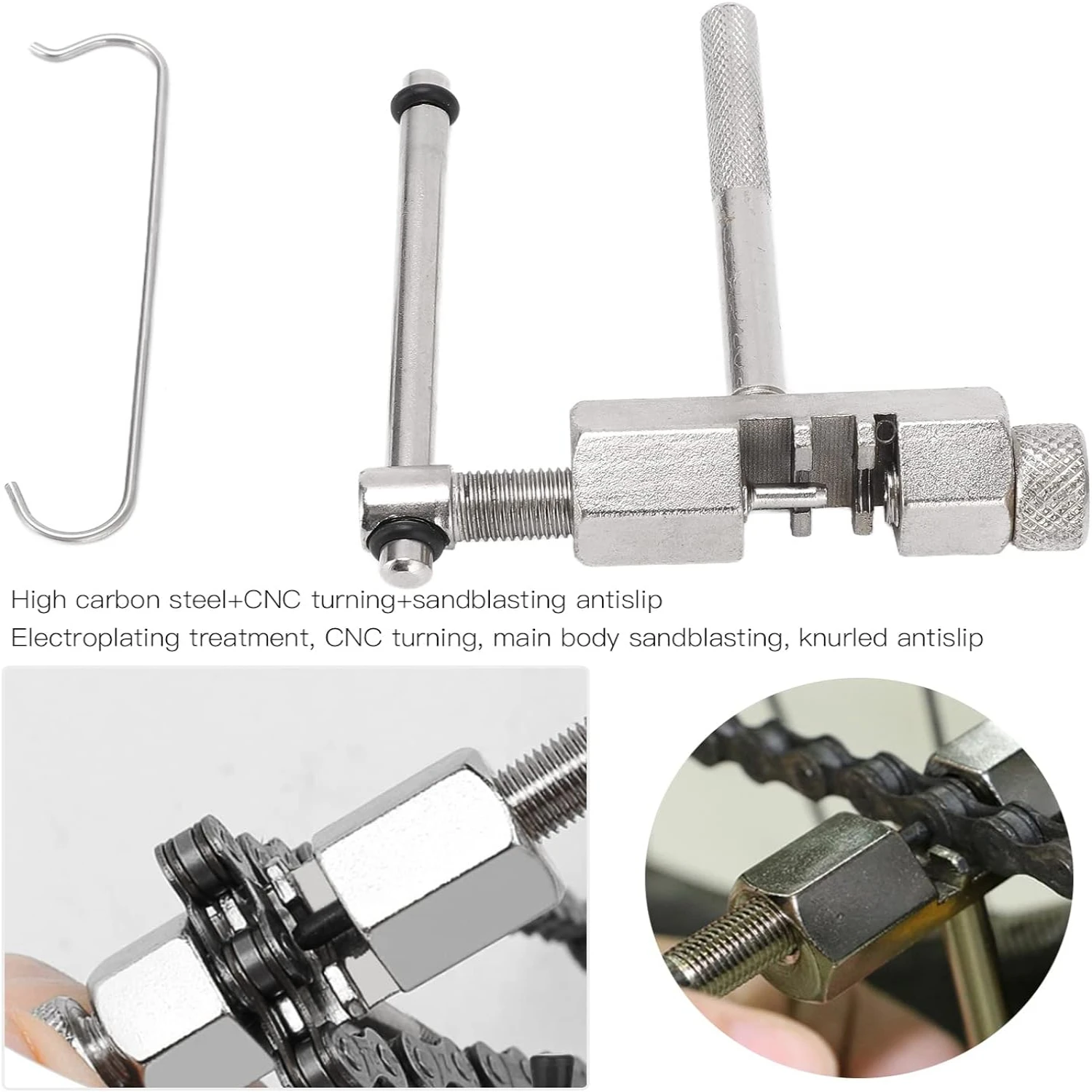أداة سلسلة التخريش الرملي الاحترافية باستخدام الحاسب الآلي لعشاق الدراجة المحترفين - إصلاح متين وعالي الدقة وطويل الأمد #3
