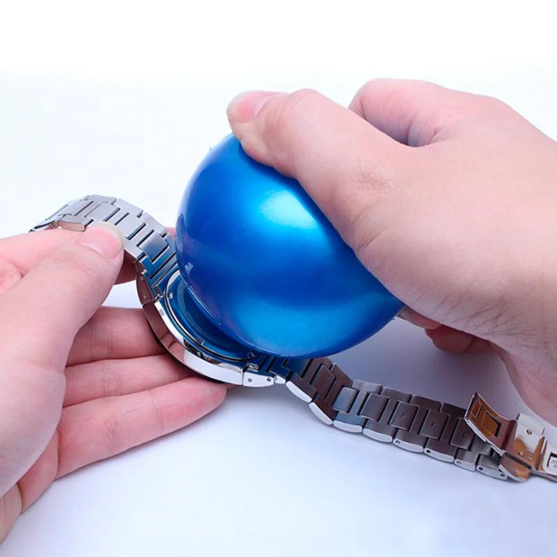 Watch Case Open Ball Blue Durable Rubber Safe Reliable Portable Watch Friction Ball for Professional Repair Tools