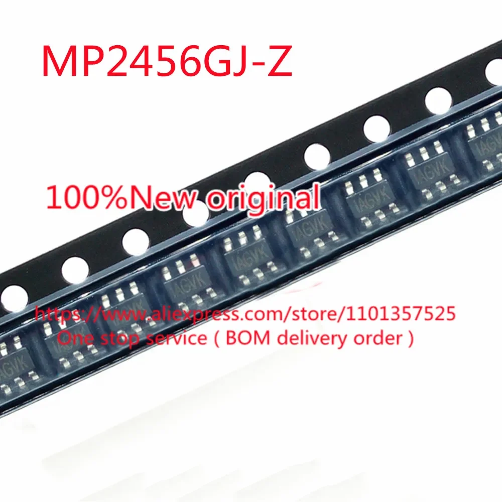 

(10 шт.) 100% оригинал: MP2456GJ-Z MP2456GJ Марка: IAGVx - регулятор напряжения IC положительная регулировка 0,81 В 1 выход 500 мА SOT-23-6