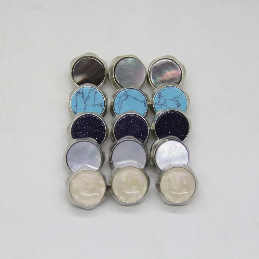 3pcs/set Trumpet Valve Cap Shell Metal Trumpet Cover Repairing Buttons Trumpet Repairing Instruments Parts Musical Instruments