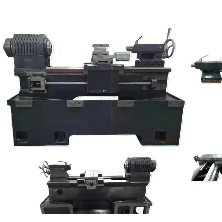 

CK6140/750 Flat Integral Casting Integrated Tailstock for Bed and Foot With Independent Spindle CNC Horizontal Turning Lathe