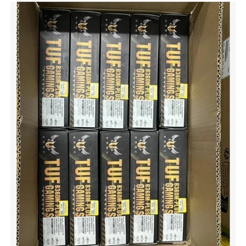 

Материнская плата TUF B360M-Plus Gaming LGA1151, поддерживает процессоры 8-го и 9-го поколений, в наличии для Asus