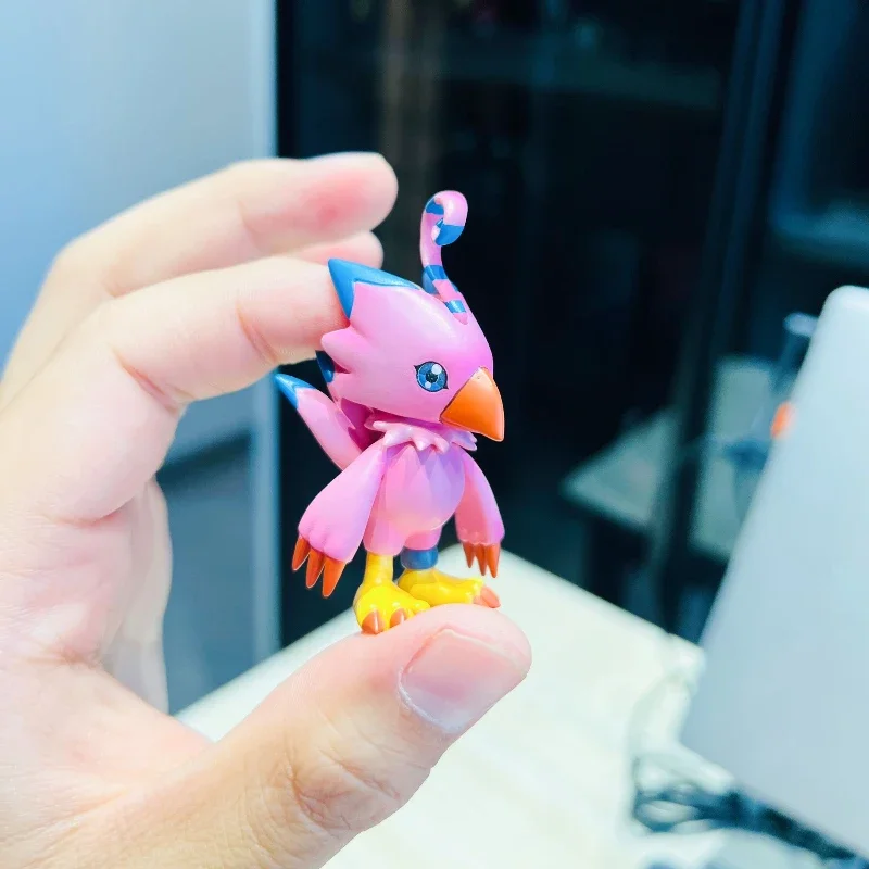 Digimon anime figura piyomon figura birdramon estatueta de ação gk estátua coleção modelo boneca decoração brinquedo para crianças presente