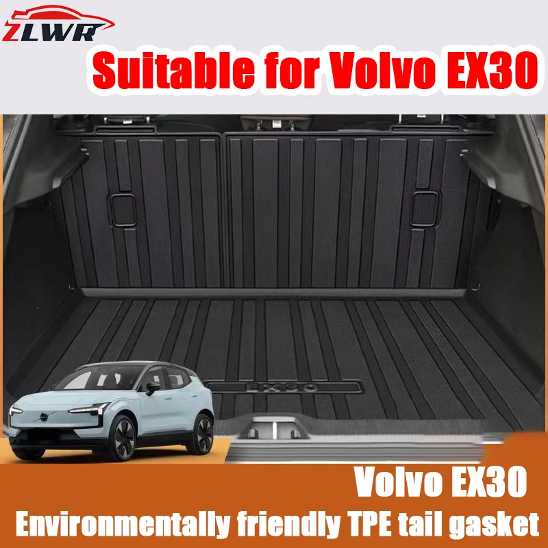 

ZLWR volvo EX30 trunk mat TPE material volvo EX30 special trunk mat waterproof and scratch-resistant interior accessories