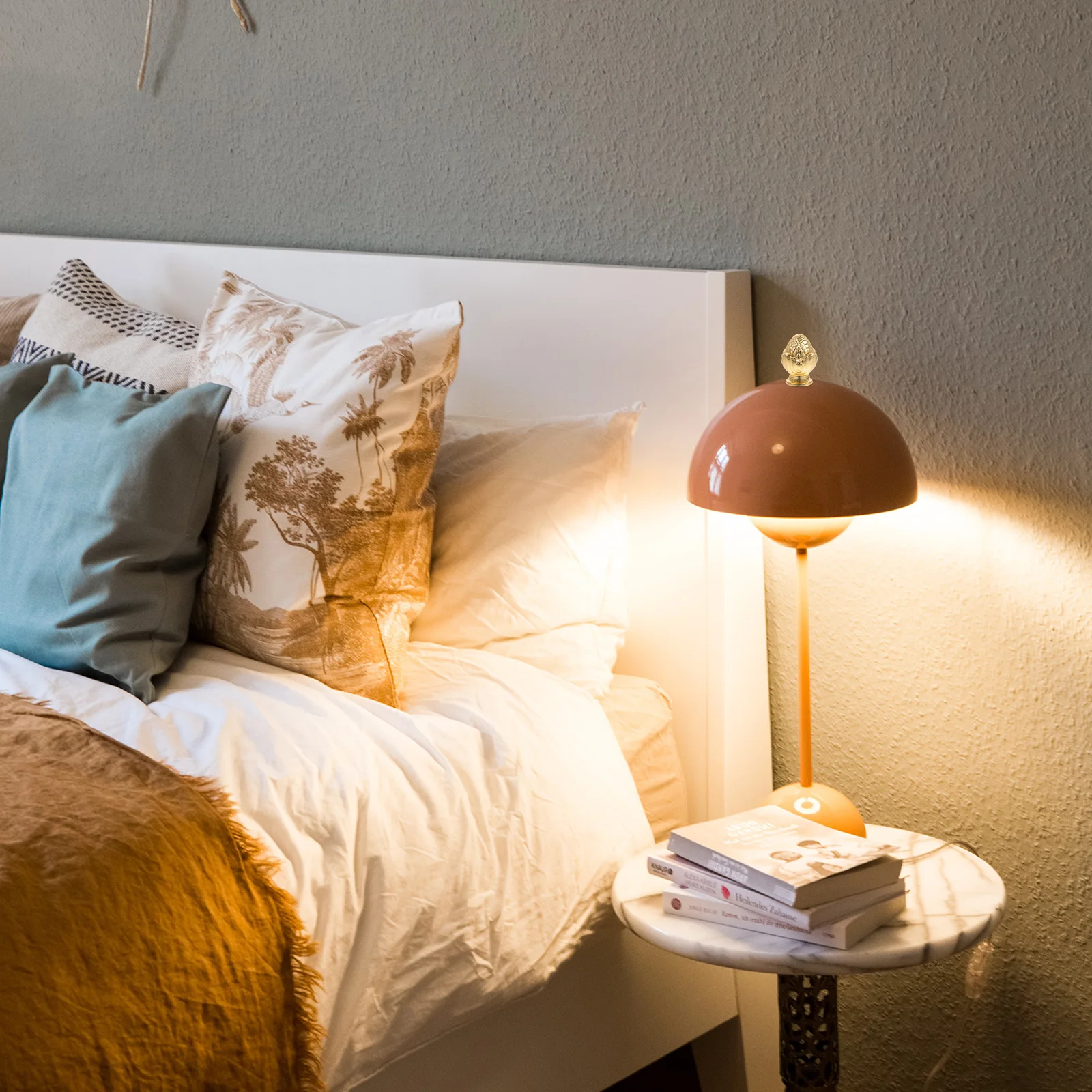 

4Pcs Unique Lamp Finials Style DIY Parts for Table Floor Lamps Home Decor Gift Option Living Study Room