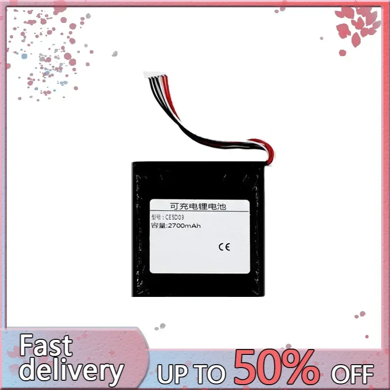 2700mAh Battery For JMGO M6 Projector CE5D03 Accumulator 6-wire Plug