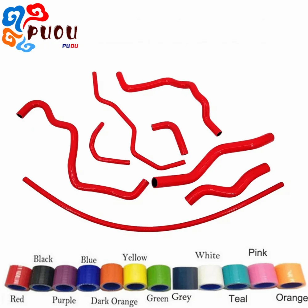 

For Honda Civic D17 1.7L 2001-2005 Silicone Radiator Heater & Coolant Hoses Kit