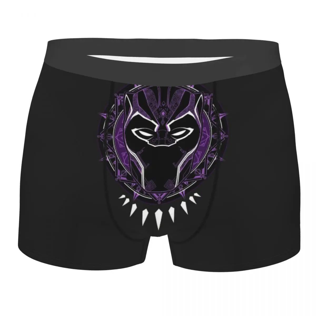 

Custom Black Panther Movie Boxer Shorts For Homme 3D Print Underwear Panties Briefs Stretch Underpants