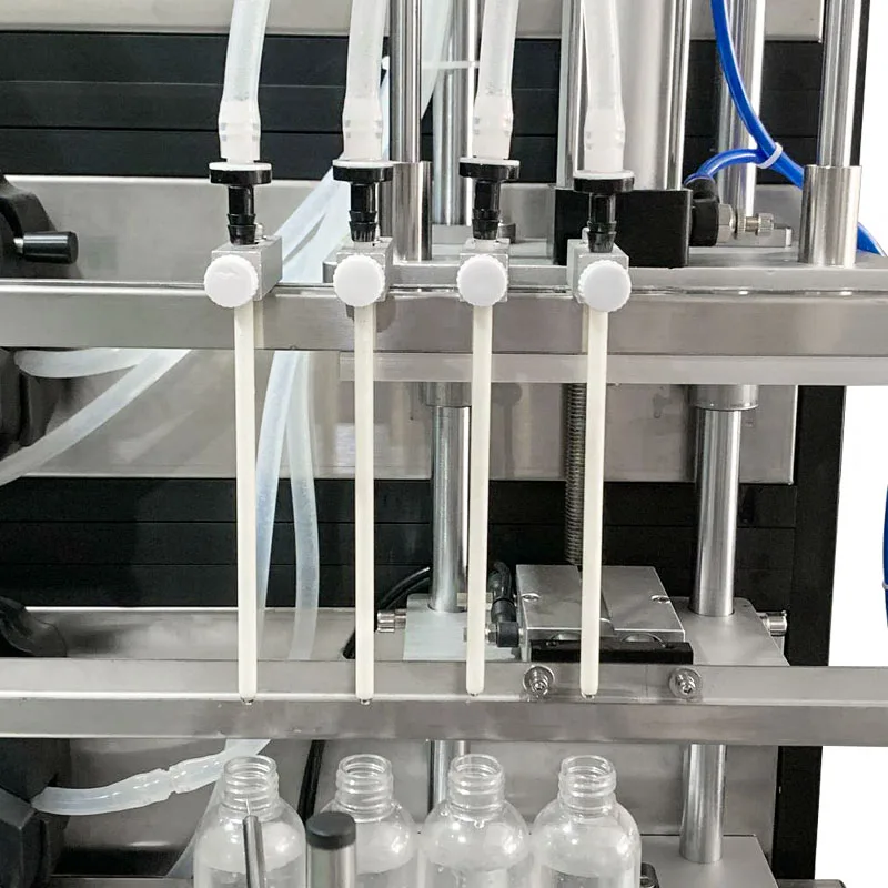 Full-automatic vertical peristaltic pump liquid filling machine anti-corrosion reagent essential oil perfume touch screen quanti