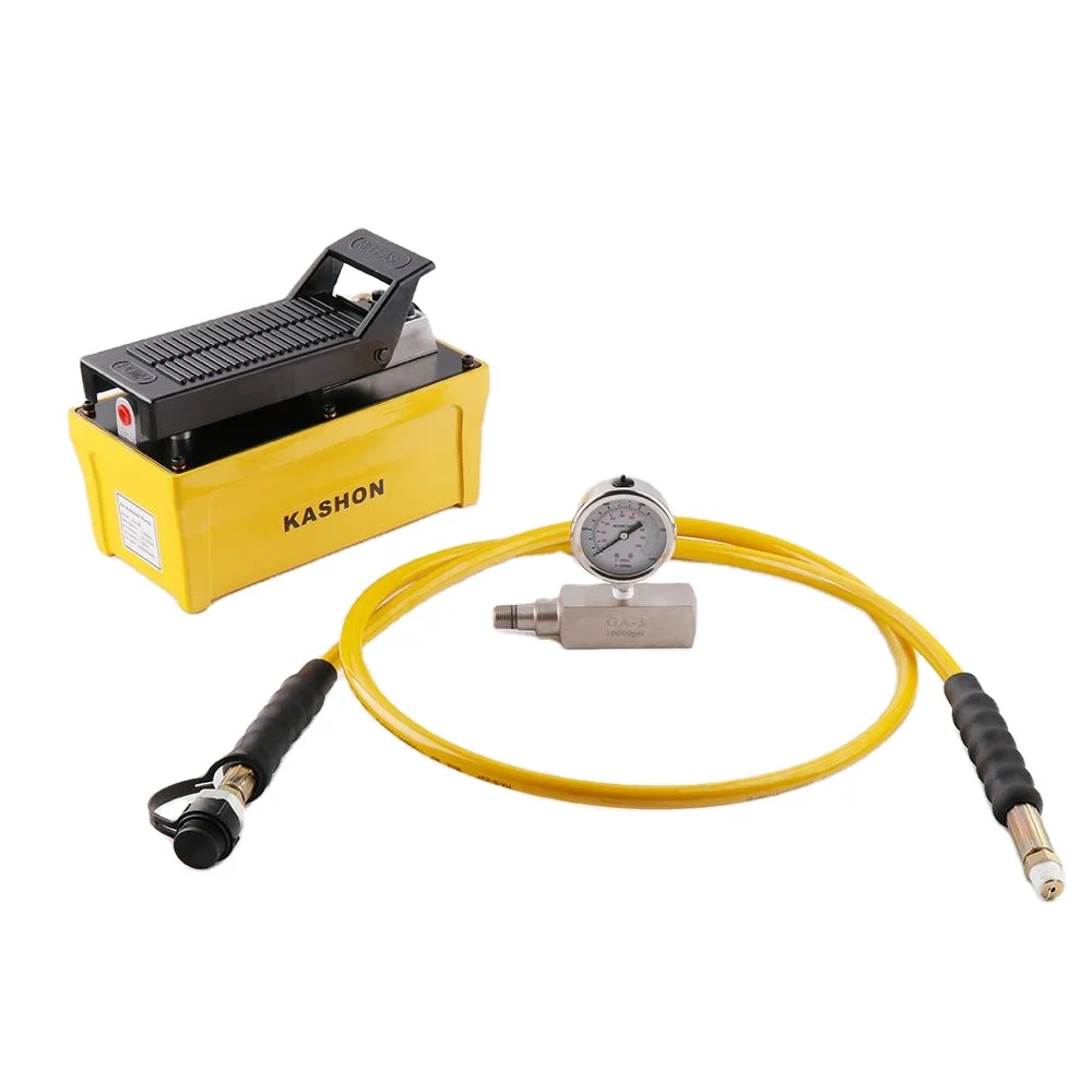 

Portable 10000psi Air Driven Hydraulic Foot Pump Pneumatic Pressure Hydraulic Pump