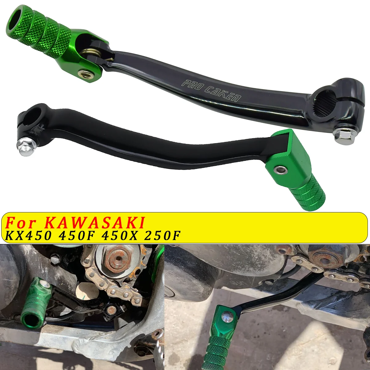 

Переключатель передач с ЧПУ для мотоцикла Kawasaki KX450F 2009-2020 KX450 2021-2023 KX450X 2021-2023 KX250F 2009-2020