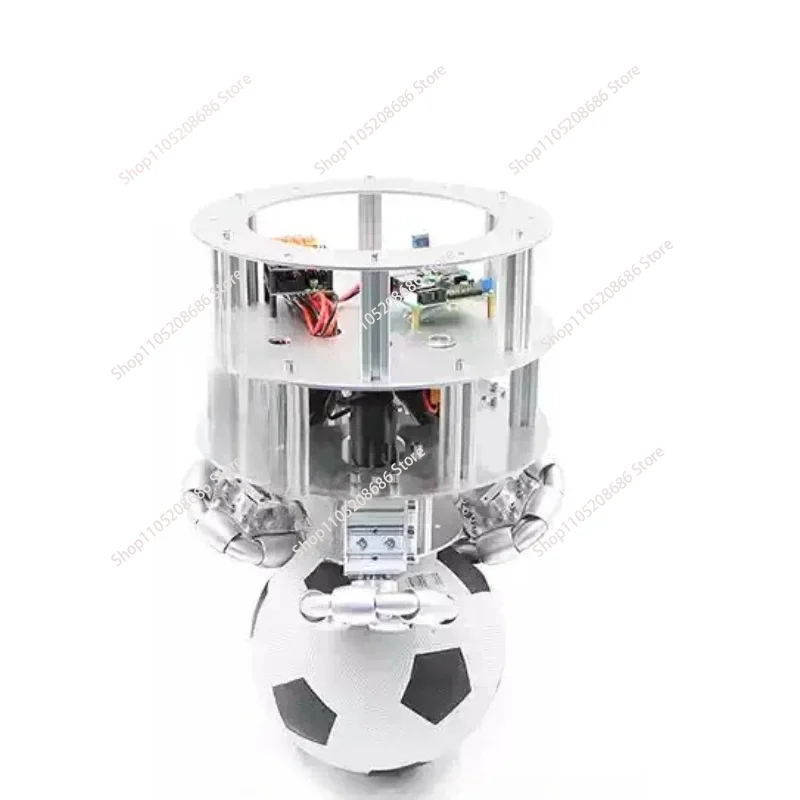 Ball balance robot equipped with wheel module geared motor