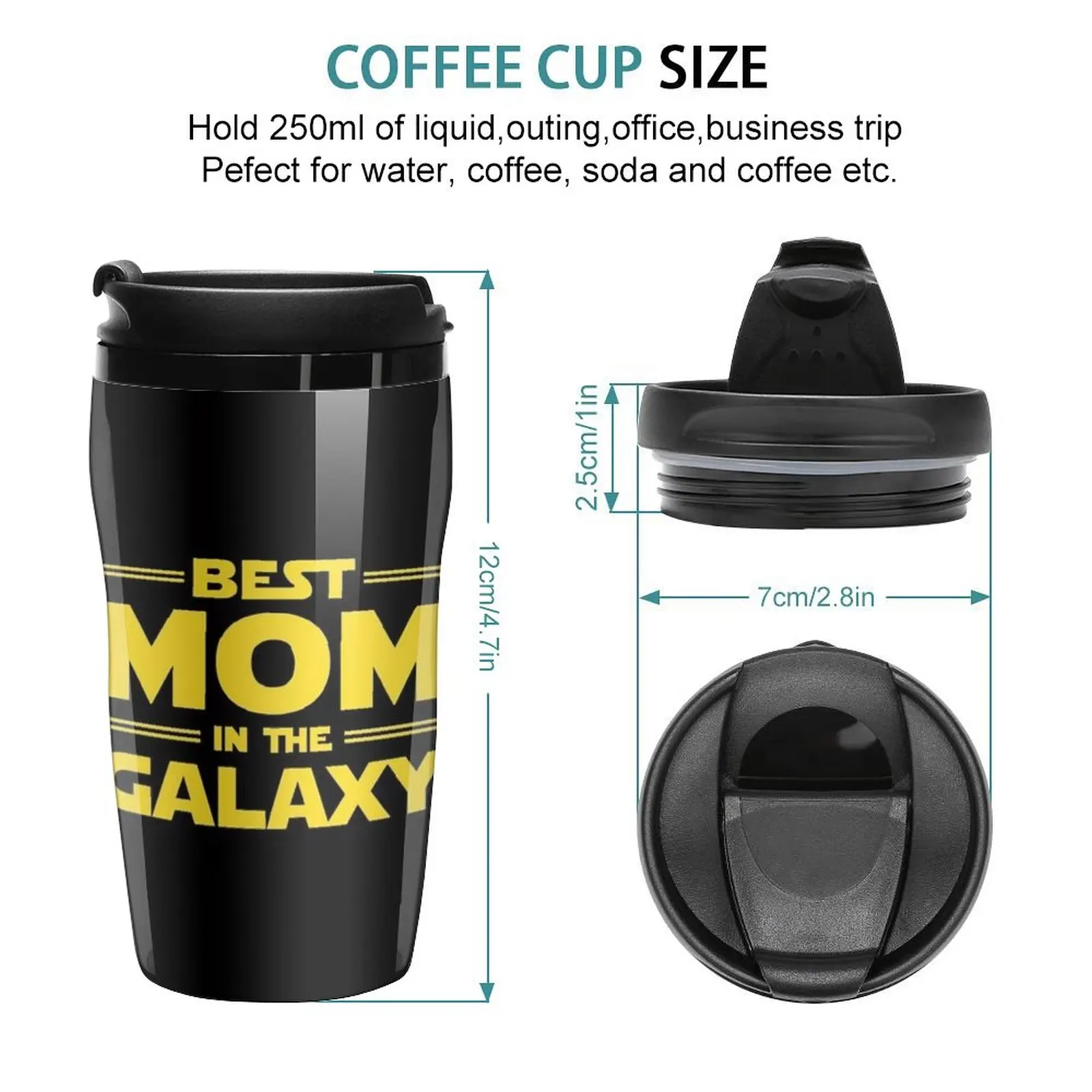 New Best Mom in The Galaxy Travel Coffee Mug Luxury Coffee Cups Cup Coffee Set