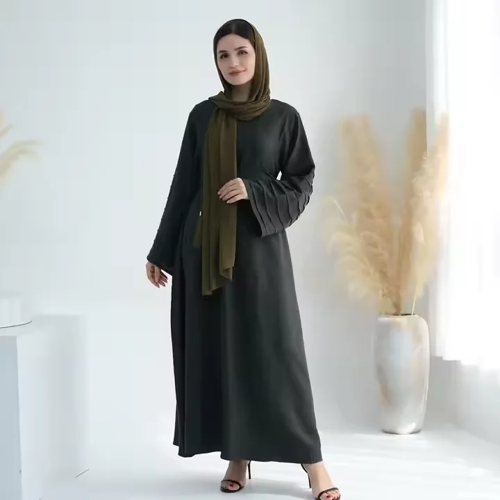 Ramadan Abaya femmes Robe musulmane dubaï turquie caftan Marocain Robe saoudienne arabe Robe Eid Djellaba vêtements islamiques prière Abayas