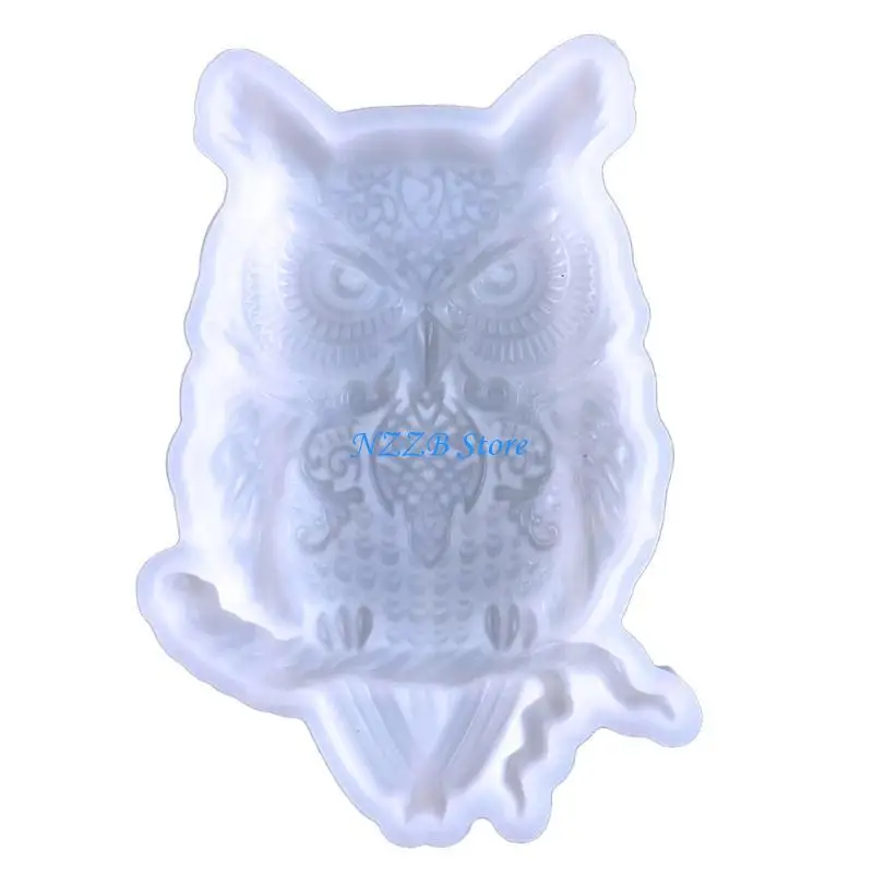 

T21F 2x силиконовая форма в виде совы, брелок «сделай сам», поделки в форме животного, кулон, полимерные формы