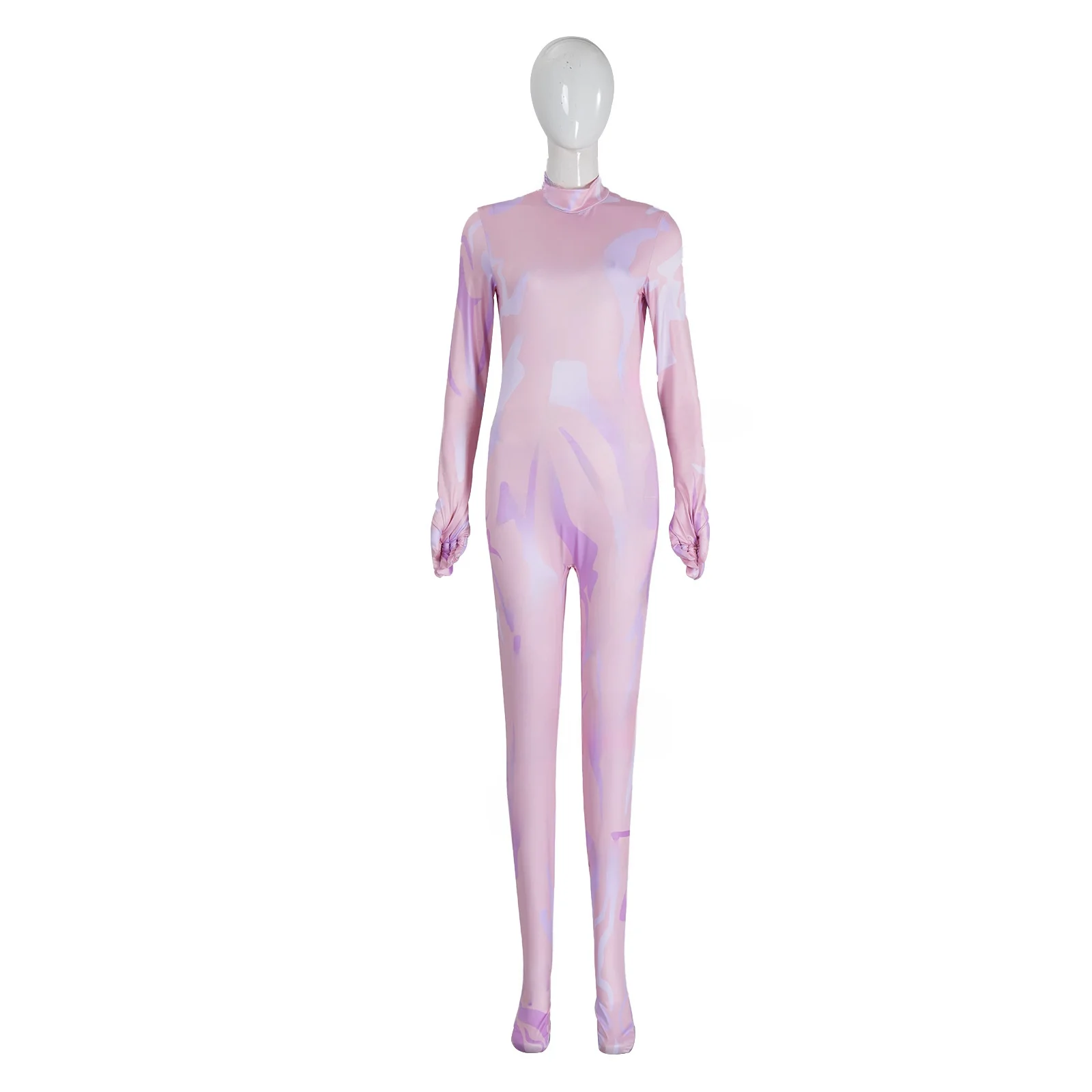 

Pink Cosplay Costume Tight Clothes Carnival Halloween Demon Mystery Women's Fashion Stage Performance Traditional Hanfu
