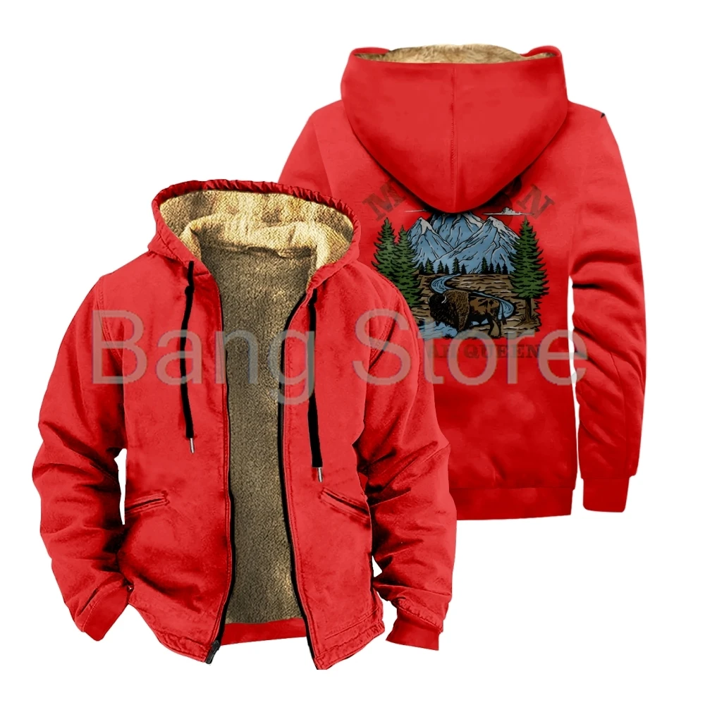 يوسييا كوين جبل. سترة Zion بسحاب للنساء والرجال بأكمام طويلة وسميكة للشتاء معطف ملابس الشارع #6