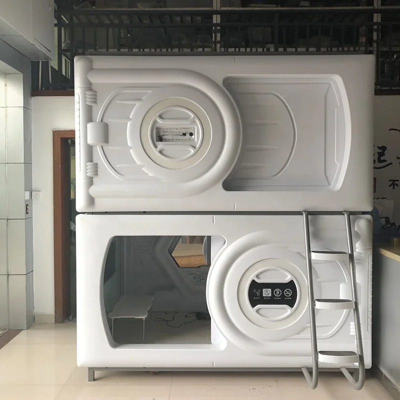 Best Selling Newest Soundproof Capsule Hotel Unique Sleeping Pod Capsule Luxury Space Capsule Hotel Made From China