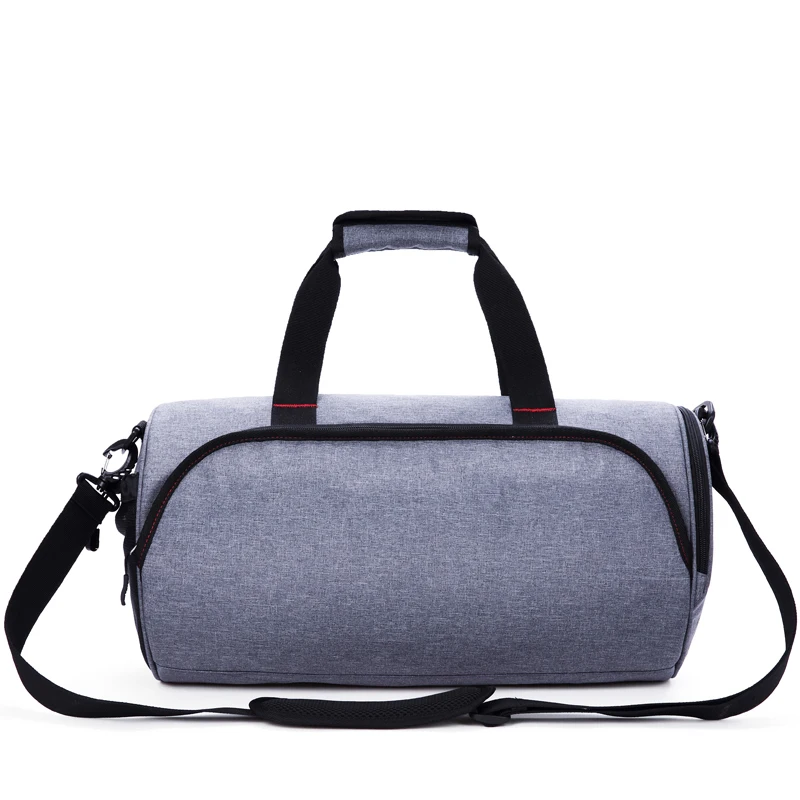 TINYAT Tas Bahu Multi Warna Pria Tas Olahraga Poliester Dengan Kompartemen Sepatu Independen untuk Aktivitas Luar Ruangan.