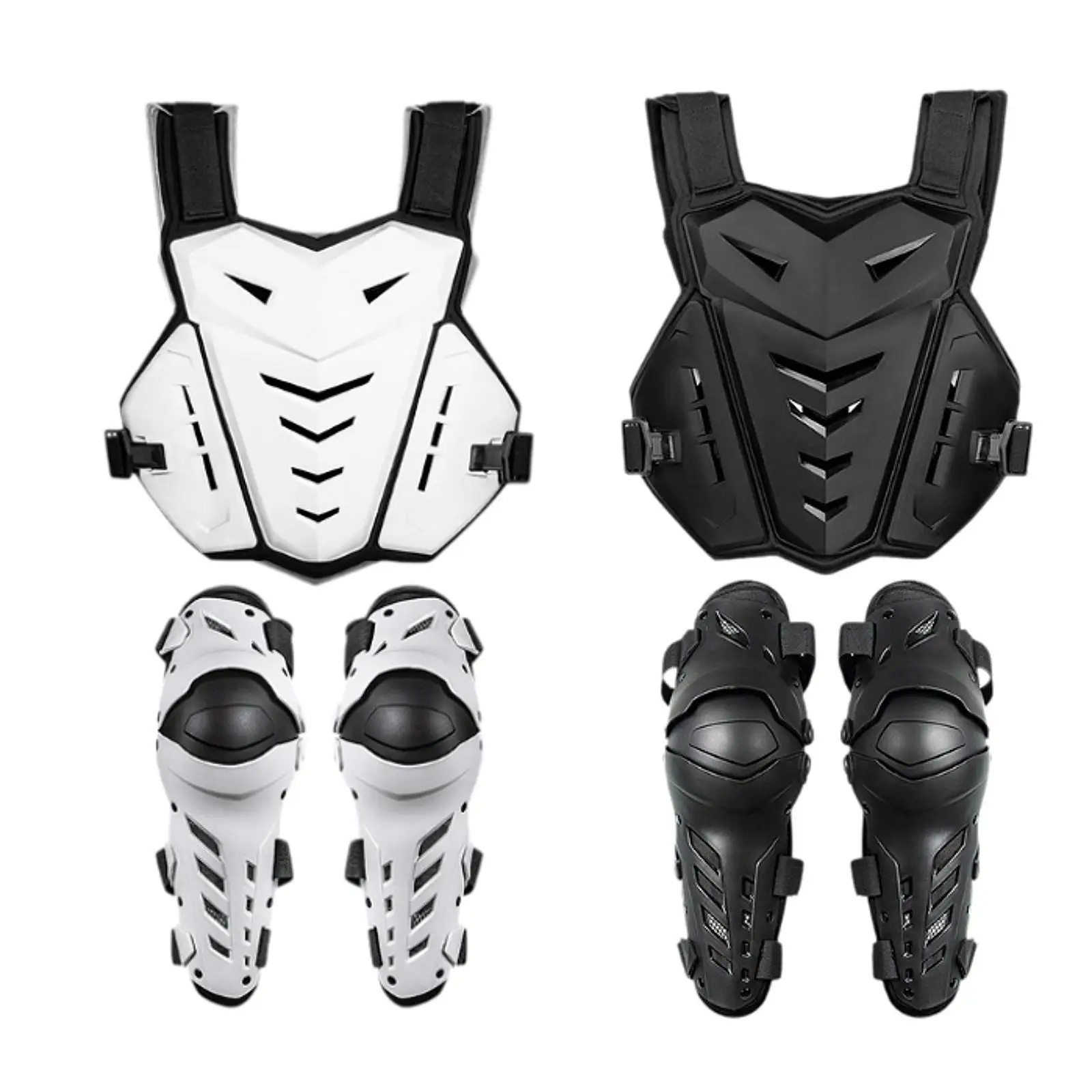 Motorcycle Jacket Protector Vest Enhanced Safety Gear Set for Summer Riding and Motocross view 5