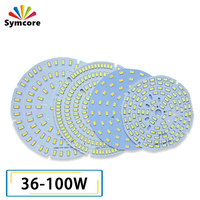 LED COB chip 36W 50W 70W 100W LED Panel Light Round Light Ceiling Round Chip Accessories Warm White Pure White For Mining Lamp