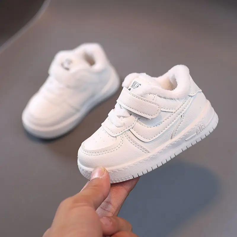 Fashion High Quality Toddler Sneaker Casual Baby Kids Baby Girl Shoes Toddler Boys Children Flat Shoes Running Shoes White