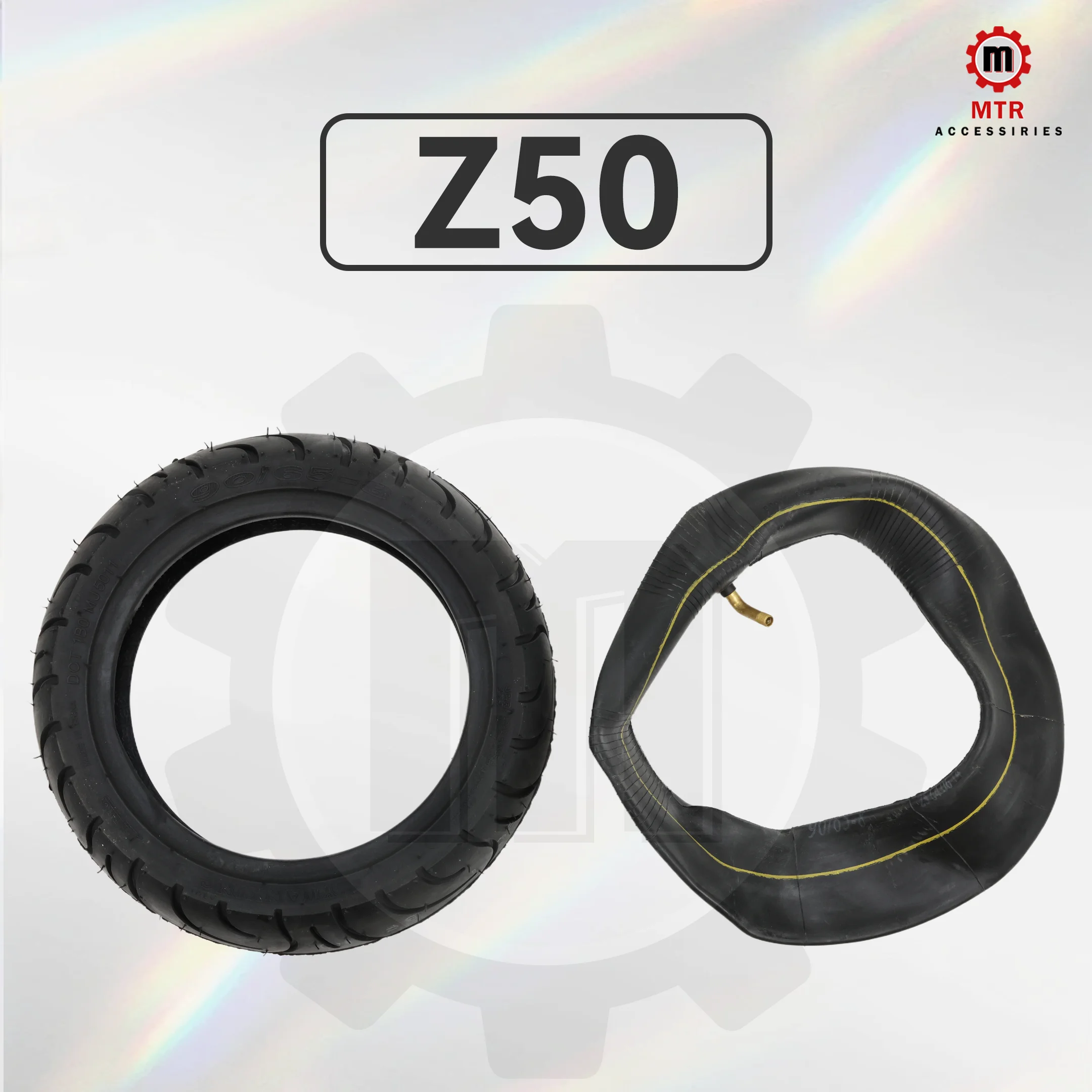 90*60*8 Tire Z50 Front Tyre with Inner Tube Motorcycles Parts Motor Tire for Monkey Z50 Motorcycles