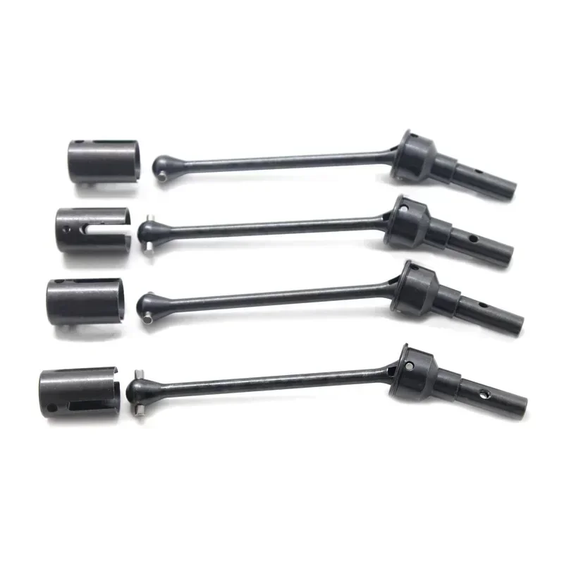 

4Pcs Steel Front And Rear Extended Drive Shaft CVD With Shaft Cup For 1/10 Trxs MAXX Widemaxx RC Car Upgrades Parts