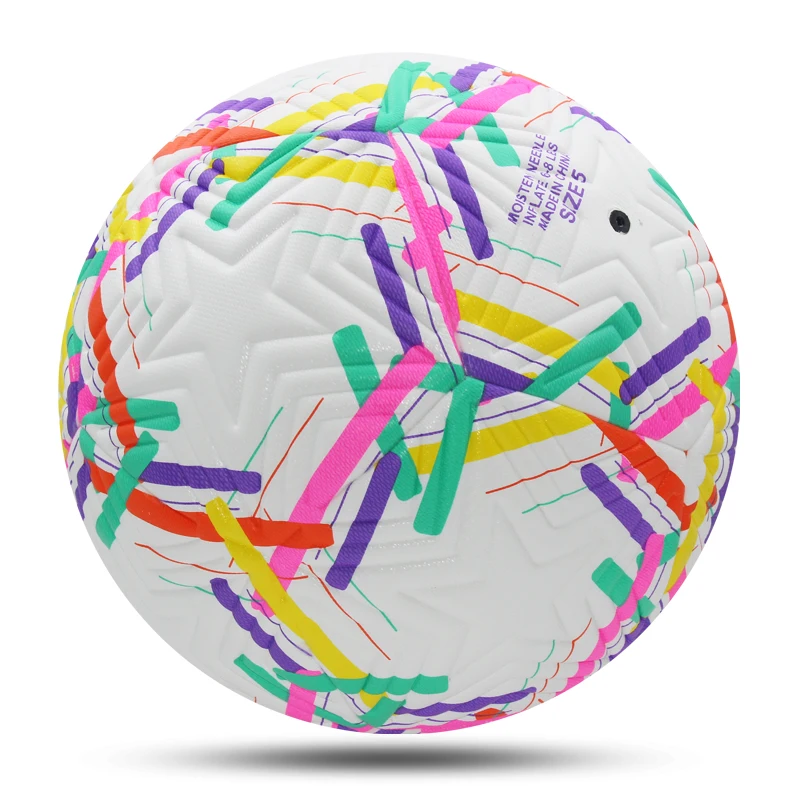 2025年サッカーボール 標準サイズ5 PU素材 高品質 シームレスボール 屋外芝生 チームゲーム サッカー トレーニング フットボール トップ