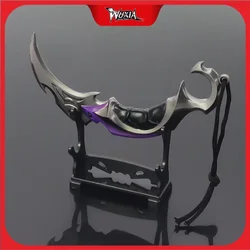 Valorant Keychains  Karambit Knife 15cm Melee Reaver Game Peripheral Sword Uncut Katana Blade Accessories Gifts Toys Boys