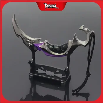 Valorant Portachiavi Karambit Coltello 15 cm Melee Reaver Arma Gioco Spada periferica Non tagliata Lama Katana Accessori Regali Giocattoli Ragazzi