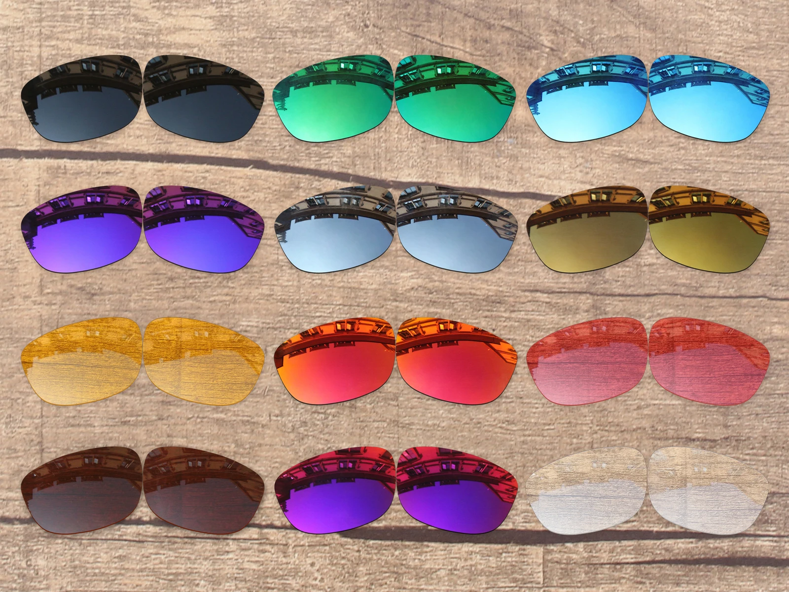 

Vonxyz 20+ Color Choices Polarized Replacement Lenses for-Oakley Holbrook R OO9377-55mm Frame