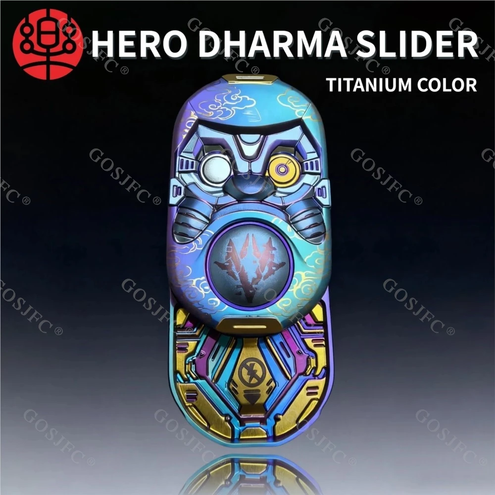 

LEYANG EDC Hero Dharma Slider Титановый слайдер Fidget Toys Игрушки для снятия стресса для взрослых Офисные игрушки Вращают левый и правый на 360° °