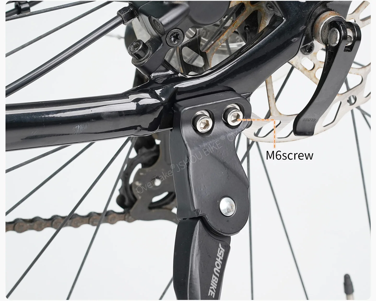 JSHOUBIKE 451-700C 18-29 Zoll Verstellbarer Fahrradständer aus Aluminiumlegierung für GIANT ATX XTC MARIN TREK Fahrradteile – Detail 14