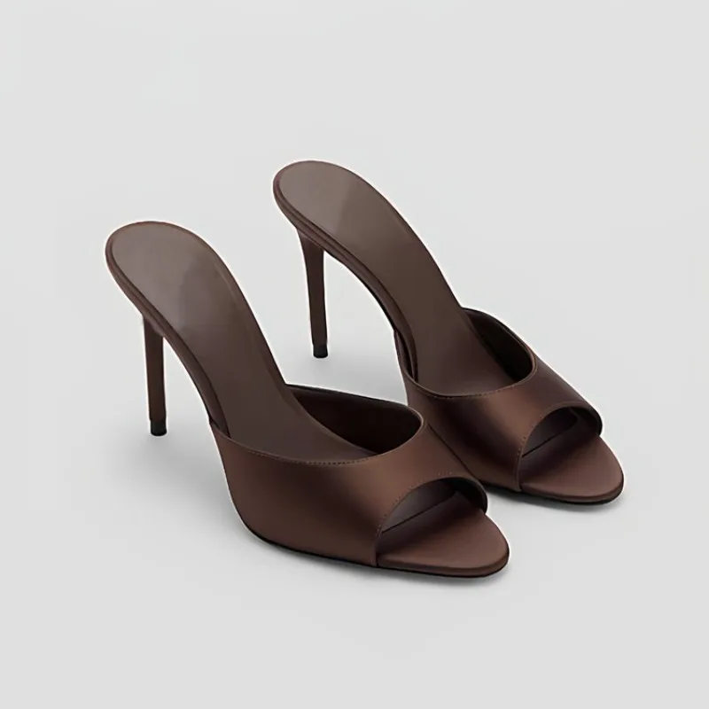 2026 Sommer Damen-Sandalen: Modische offene Pantoletten, bequeme Schuhe, Designer-High-Heels, Slipper für Damen