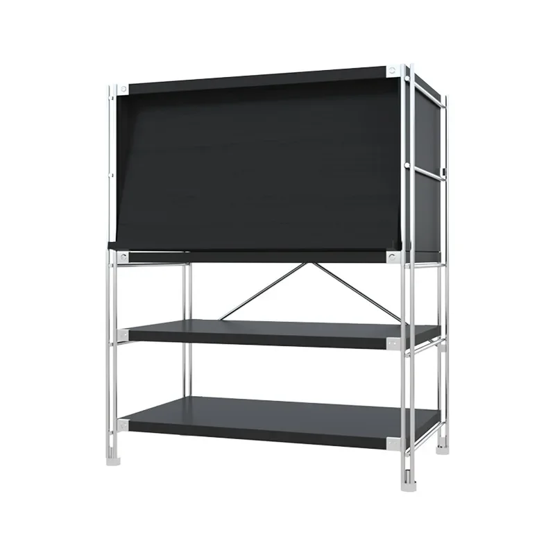 Shelf Floor-to-ceiling sofa side cabinet Flap door Magazine cabinet Multifunctional