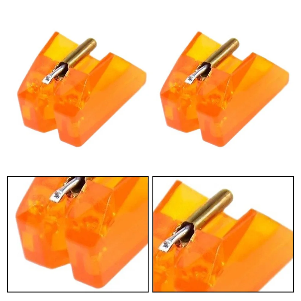 Turntable Needle Replacement Record Player Needle For Panasonic EPS24CS EPS25CS Vinyl Phono Cartridge Orange