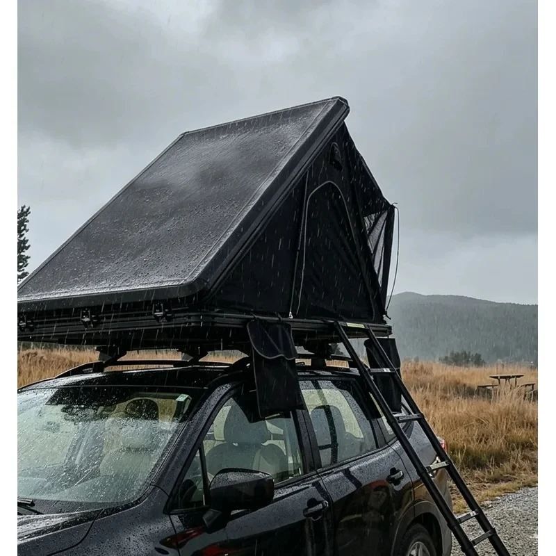 Outdoor Camping WaterproofHigh Quality 2026 New Val Windproof TC Cotton Fric Aluminum Hard Car Rooftop Tent Overland C