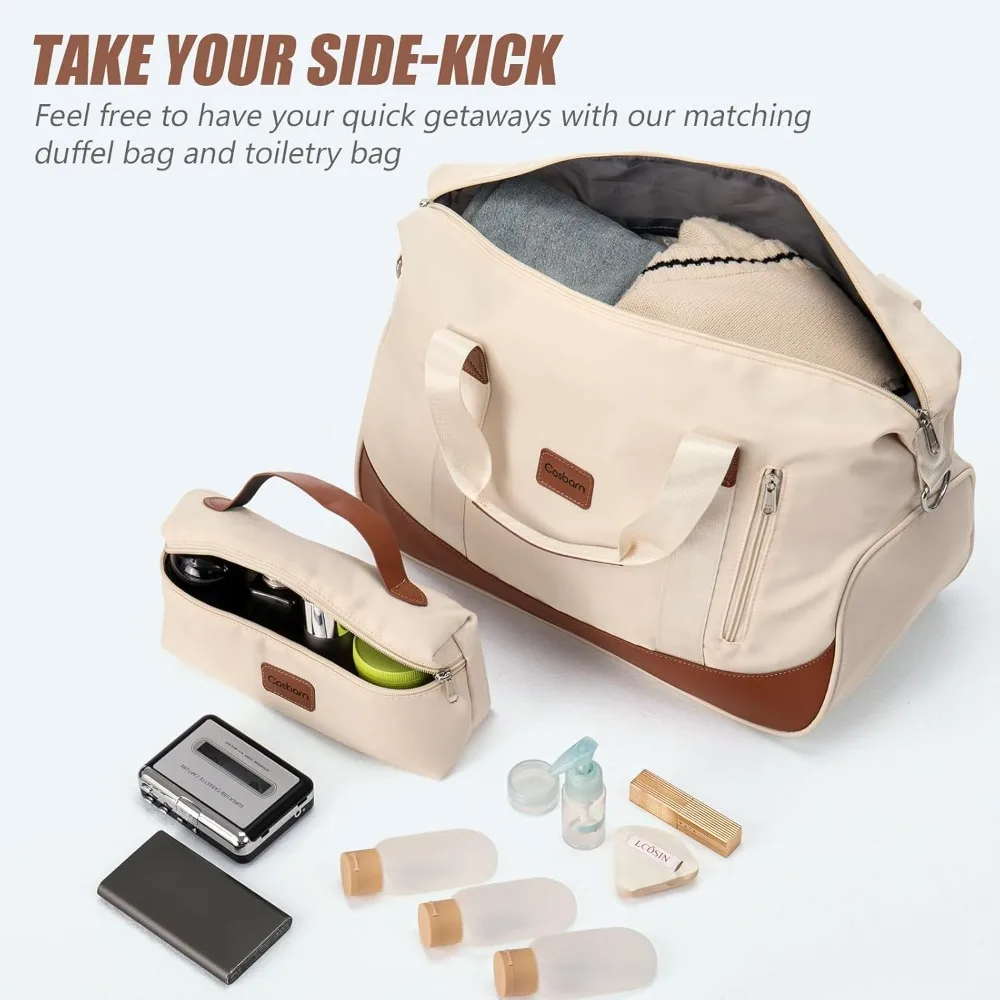 مجموعة أمتعة ABS هارد شل خفيفة الوزن مكونة من 3 قطع مع موافقة لشركة الطيران مقاس 20 بوصة وعجلات وقفل TSA وإكسسوارات سفر طويلة الذيل