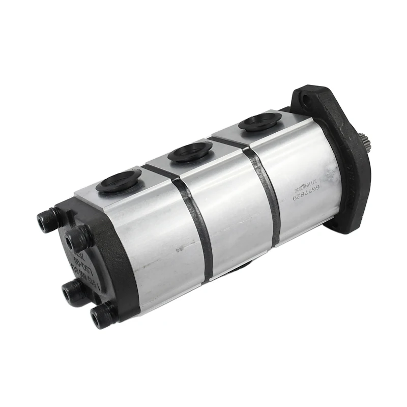 مضخة التروس الهيدروليكية 6677829   متوافق مع حفارات Bobcat Mini 320 322 323 320D 322G WH 5WHP3