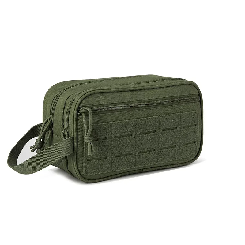 Tactical Toiletry Bag for Men/Women Hygiene Bag Tool Molle Pouches Small Hanging Kit Mens Shaving Kit Travel Shower Bag