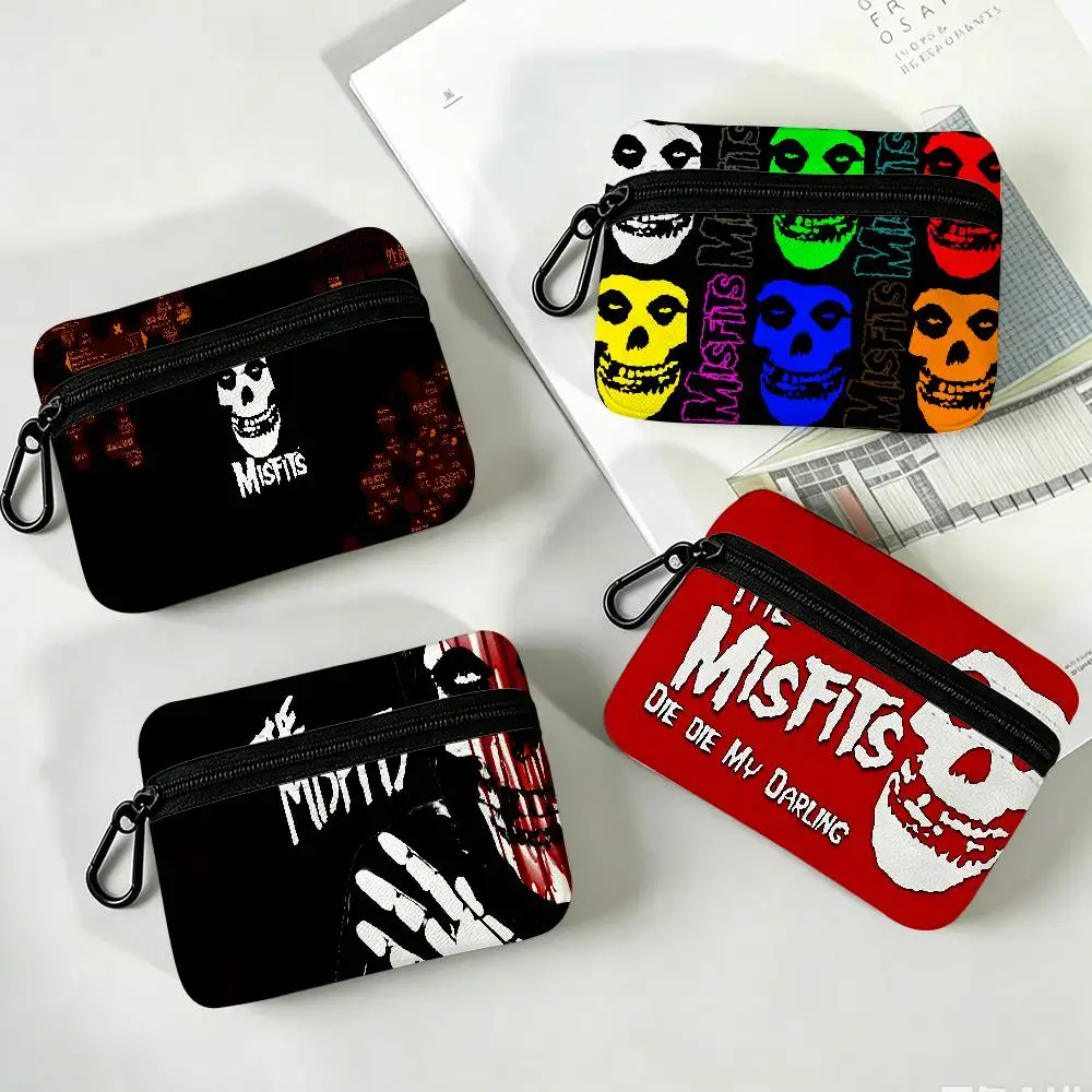 Die Die My Darling Misfits Wear-resistant Oxford Cloth Coin Purse Portable Backpack Hanging Card Storage Bag