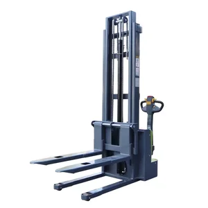 Empilhadeira Portátil com Carga Auto Hidráulica YG, Empilhador Semi Elétrico, 1.5 Toneladas, 2.5m, Novo 12 principais vendas empilhadeira usada - №9